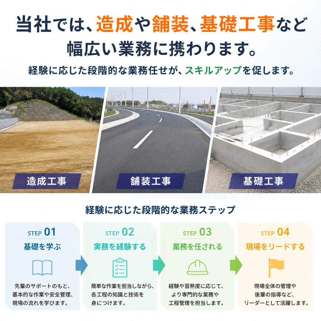 即戦力で活躍できる業務内容